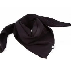 BEBEL Lange en coton noir réglisse (90 x 90 cm)