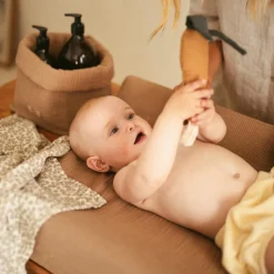 Online Lange en double gaze de coton Wabi-Sabi (70 x 70 cm) Light Green Yumiko Lange