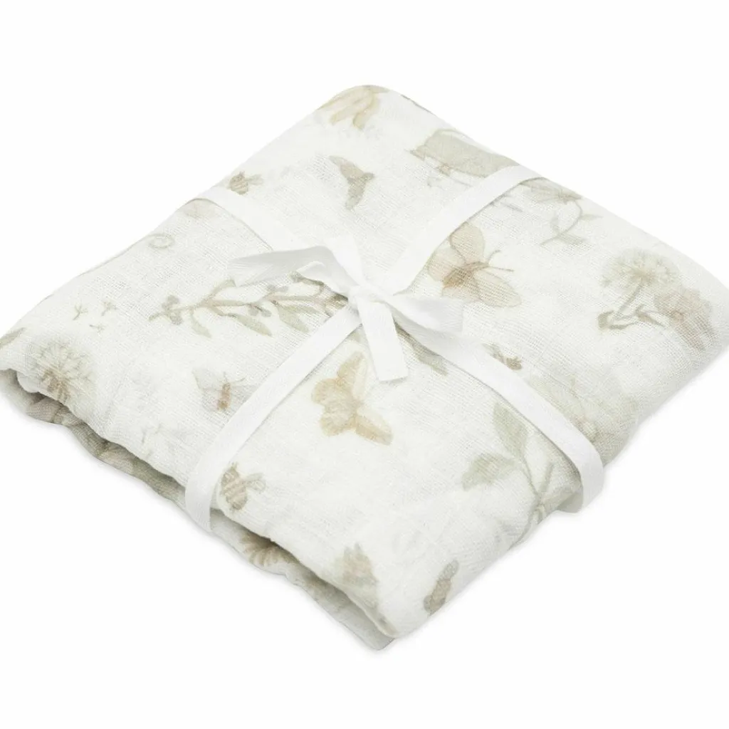 Jollein Lange en gaze de coton Dreamy Mouse (110 x 110 cm)