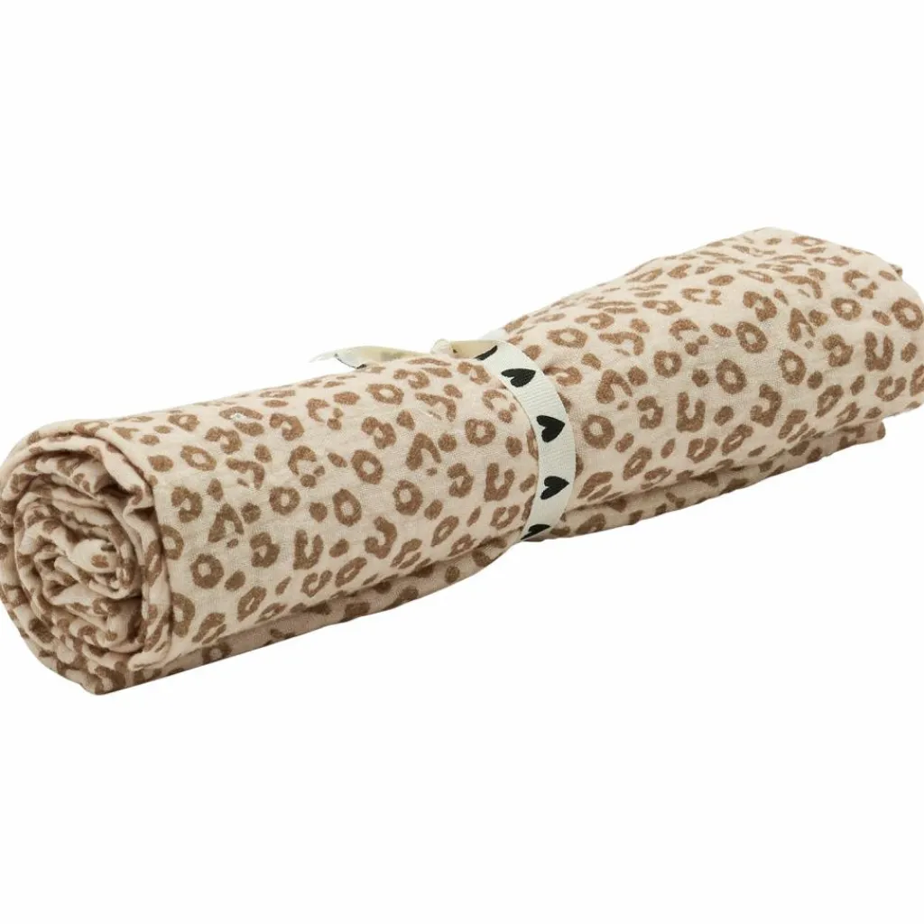 Clearance Lange Gaze Léopard (105 x 105 cm) Lange