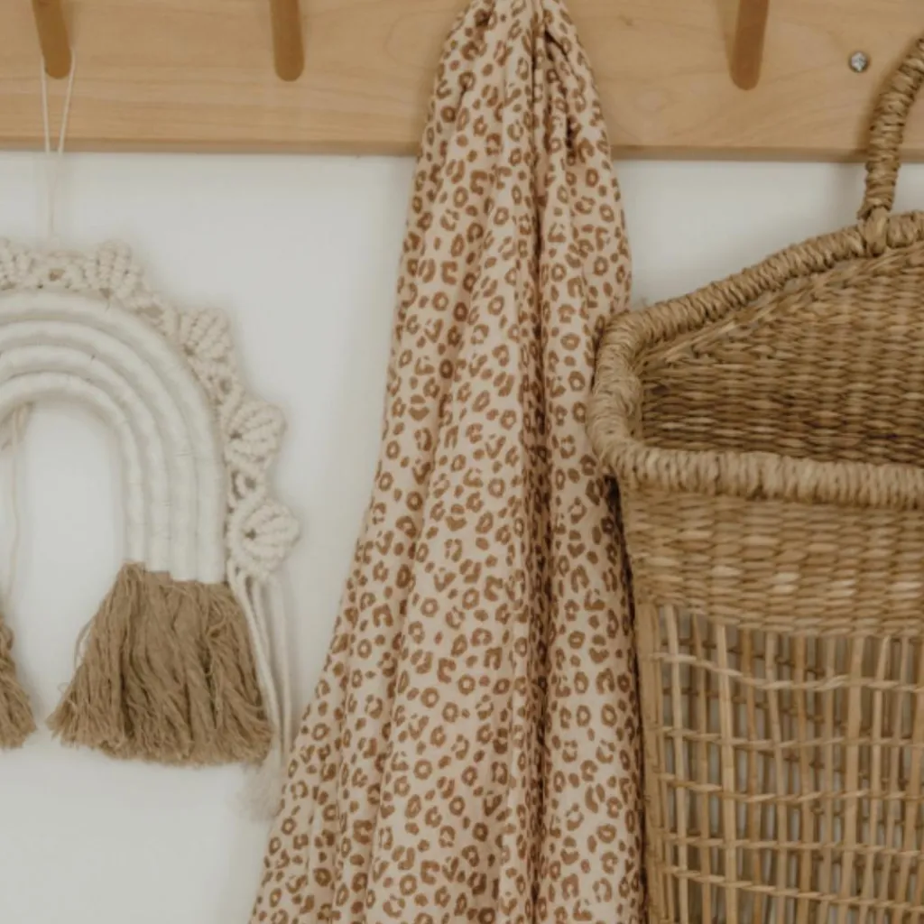 Clearance Lange Gaze Léopard (105 x 105 cm) Lange