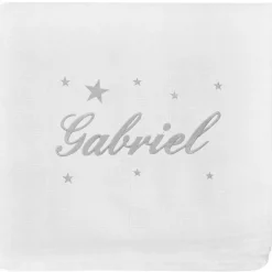 ANVIE Lange étoile gris personnalisable (70 x 70 cm)