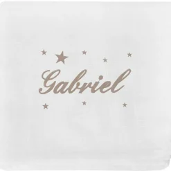 ANVIE Lange étoile taupe personnalisable (70 x 70 cm)