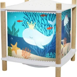 Best Lanterne magique musicale Révolution 2.0 Océan Bluetooth Veilleuse Décorative