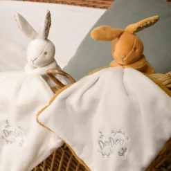 Online Lapin Doudou ocre (10 cm) Doudou Plat