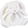 Doudou et Compagnie Lapin Doudou Pantin Blanc (42 cm)
