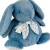 Doudou et Compagnie Lapin Doudou Pantin Bleu (42 cm)