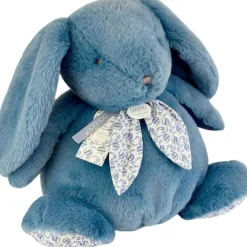 Doudou et Compagnie Lapin Doudou Pantin Bleu (42 cm)