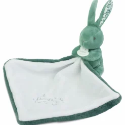 New Lapin Doudou vert sauge (10 cm) Doudou Plat