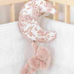 Tartine et Chocolat Lapin musical Augustin rose