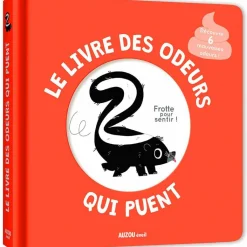 Auzou Editions Le livre des odeurs qui puent