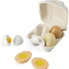 Janod Les œufs du petit chef (boîte de 4 œufs)