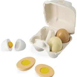 Janod Les œufs du petit chef (boîte de 4 œufs)