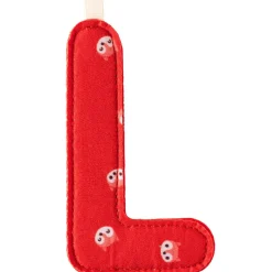 Lilliputiens Lettre en tissu à suspendre L Alice (9,5 cm)