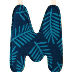 Lilliputiens Lettre en tissu à suspendre réversible M (9,5 cm)