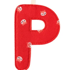 Lilliputiens Lettre en tissu à suspendre P (9,5 cm)