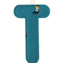 Lilliputiens Lettre en tissu à suspendre réversible T (9,5 cm)