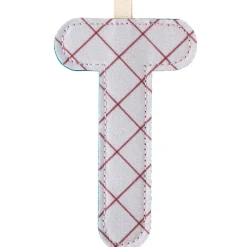 Lilliputiens Lettre en tissu à suspendre réversible T (9,5 cm)