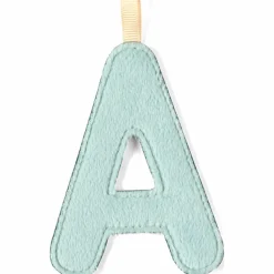 Sale Lettre phosphorescente en tissu à suspendre A Bleu Lettres Décoratives