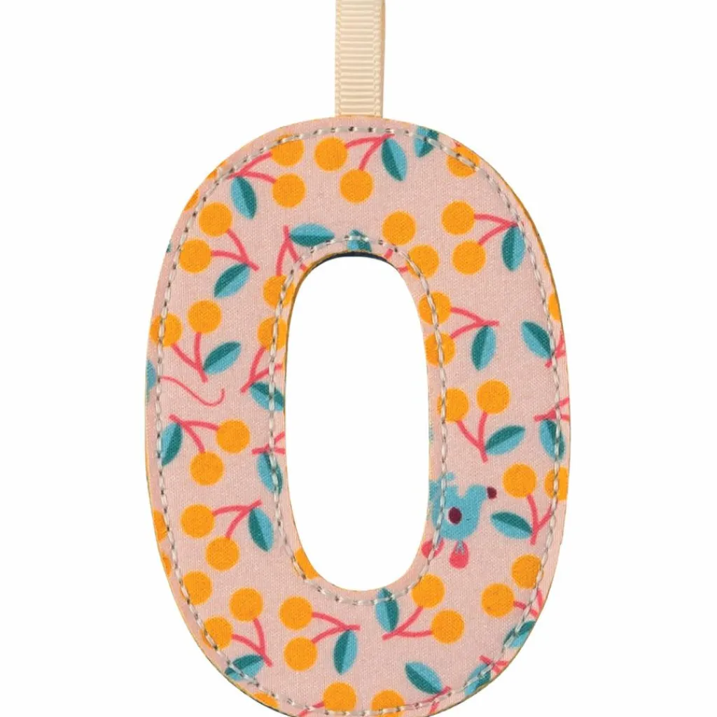 Lilliputiens Lettre phosphorescente en tissu à suspendre O