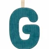 New Lettre phosphorescente en tissu à suspendre G Lettres Décoratives