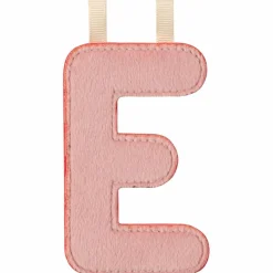 Hot Lettre phosphorescente en tissu à suspendre E Rose Lettres Décoratives