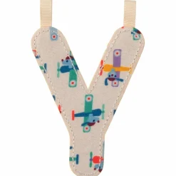 Lilliputiens Lettre phosphorescente en tissu à suspendre Y