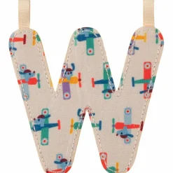 Lilliputiens Lettre phosphorescente en tissu à suspendre W