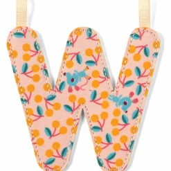 Lilliputiens Lettre phosphorescente en tissu à suspendre W