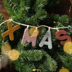 Clearance Lettre phosphorescente en tissu à suspendre X Lettres Décoratives