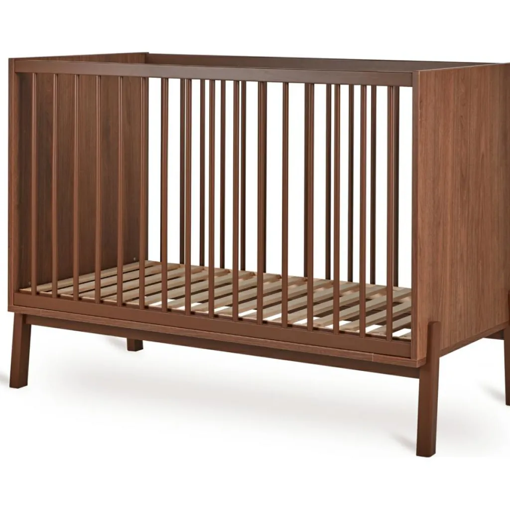 Quax Lit à barreaux Ashi Chestnut (120 x 60 cm)