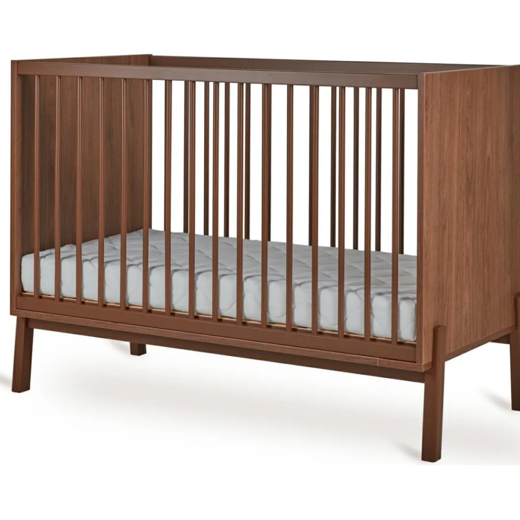 Quax Lit à barreaux Ashi Chestnut (120 x 60 cm)