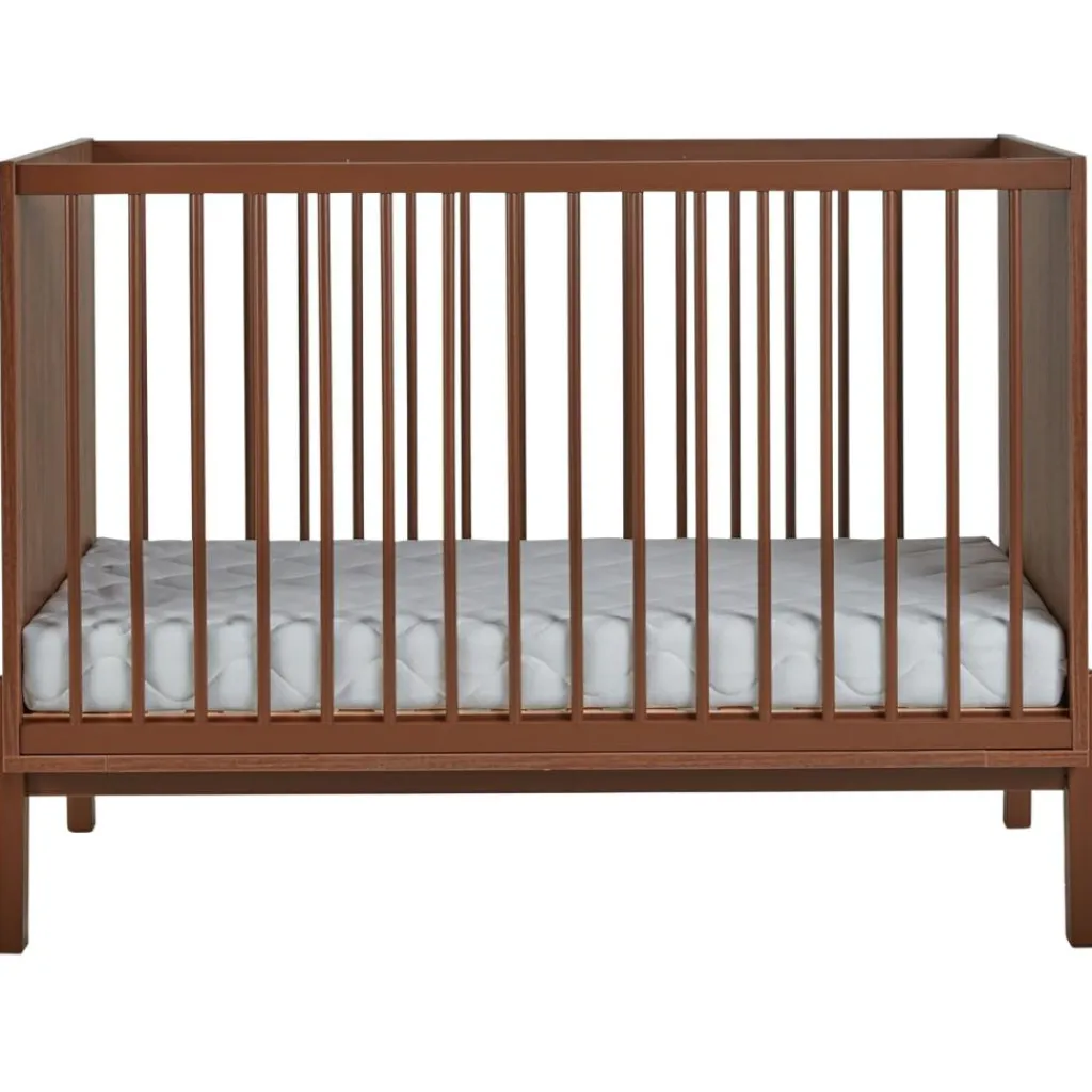 Quax Lit à barreaux Ashi Chestnut (120 x 60 cm)