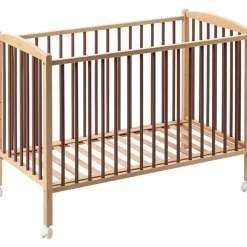 Online Lit à barreaux en bois Arthur hybride vieux rose (70 x 140 cm) Lit À Barreaux