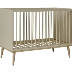 Quax Lit à barreaux Flow Argile-Clay (120 x 60 cm)