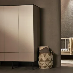 Quax Lit à barreaux Flow Stone (120 x 60 cm)