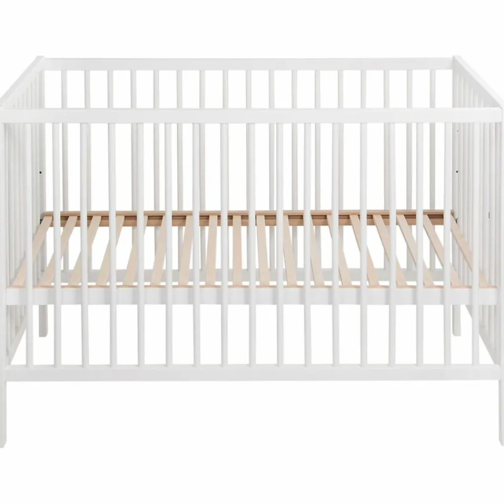 Quax Lit à barreaux Lina Blanc (120 x 60 cm)