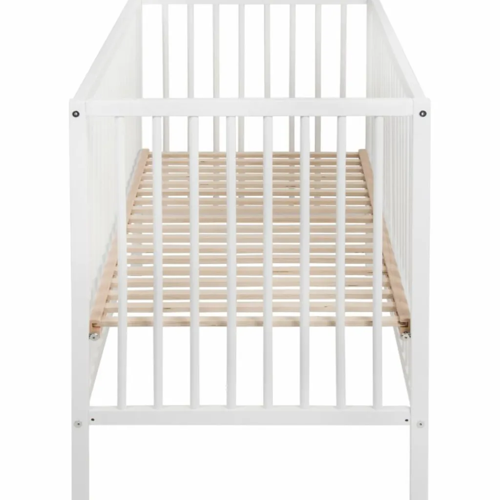 Quax Lit à barreaux Lina Blanc (120 x 60 cm)