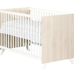 Hot Lit à barreaux Scandi naturel (60 x 120 cm) Lit À Barreaux