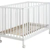 Micuna Lit bébé à barreaux Mountain blanc (60 x 120 cm)