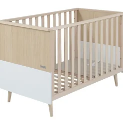 Micuna Lit bébé à barreaux Nature (60 x 120 cm)
