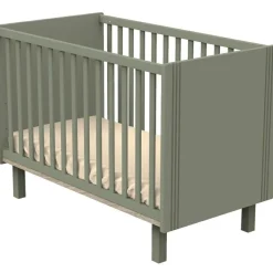 Sauthon mobilier Lit bébé Eleonore kaki (60 x 120 cm)