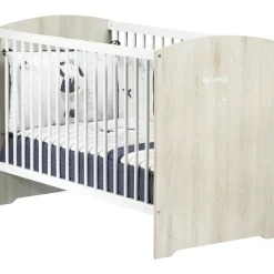 Baby Price Lit bébé Smile hêtre cendré (60 x 120 cm)