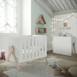 Micuna Lit bébé Swing blanc (60 x 120 cm)