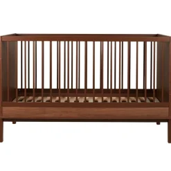 New Lit bébé évolutif Ashi Chestnut (140 x 70 cm) Lit Évolutif