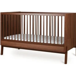 New Lit bébé évolutif Ashi Chestnut (140 x 70 cm) Lit Évolutif