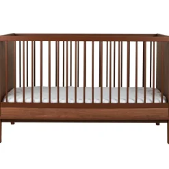 New Lit bébé évolutif Ashi Chestnut (140 x 70 cm) Lit Évolutif