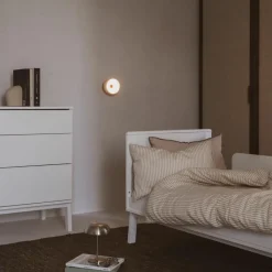 Quax Lit bébé évolutif Ashi Crème (140 x 70 cm)