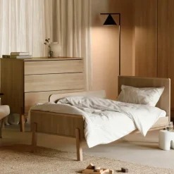 Clearance Lit bébé évolutif Ashi Honey Ash (140 x 70 cm) Lit Évolutif