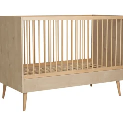 Quax Lit bébé évolutif Cocoon Natural Oak (140 x 70 cm)